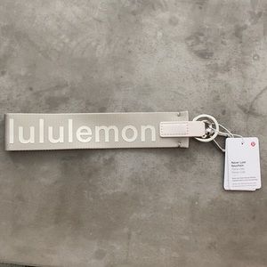 Lululemon never lost keychain